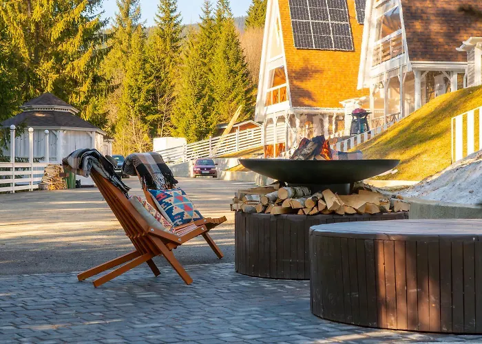 Freeman-4a 4місний з кухнею, терасою, грилем - на увесь перший поверх котеджу Nyaraló