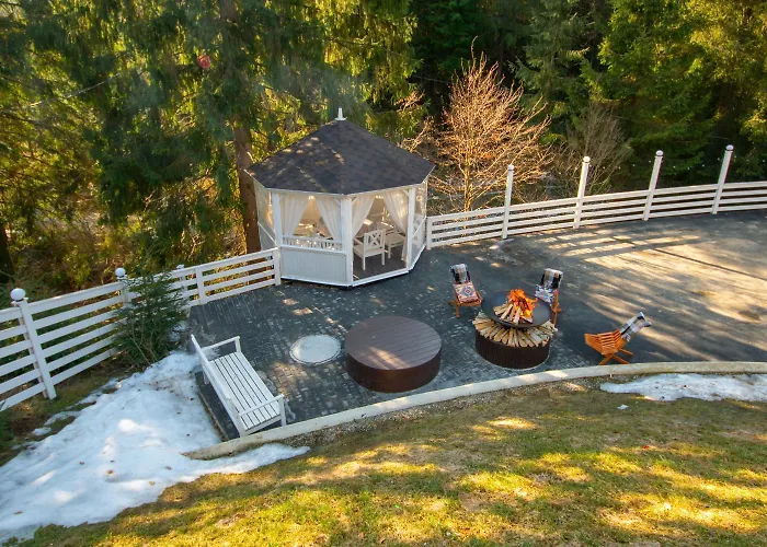 Freeman-4a 4місний з кухнею, терасою, грилем - на увесь перший поверх котеджу Bukovel